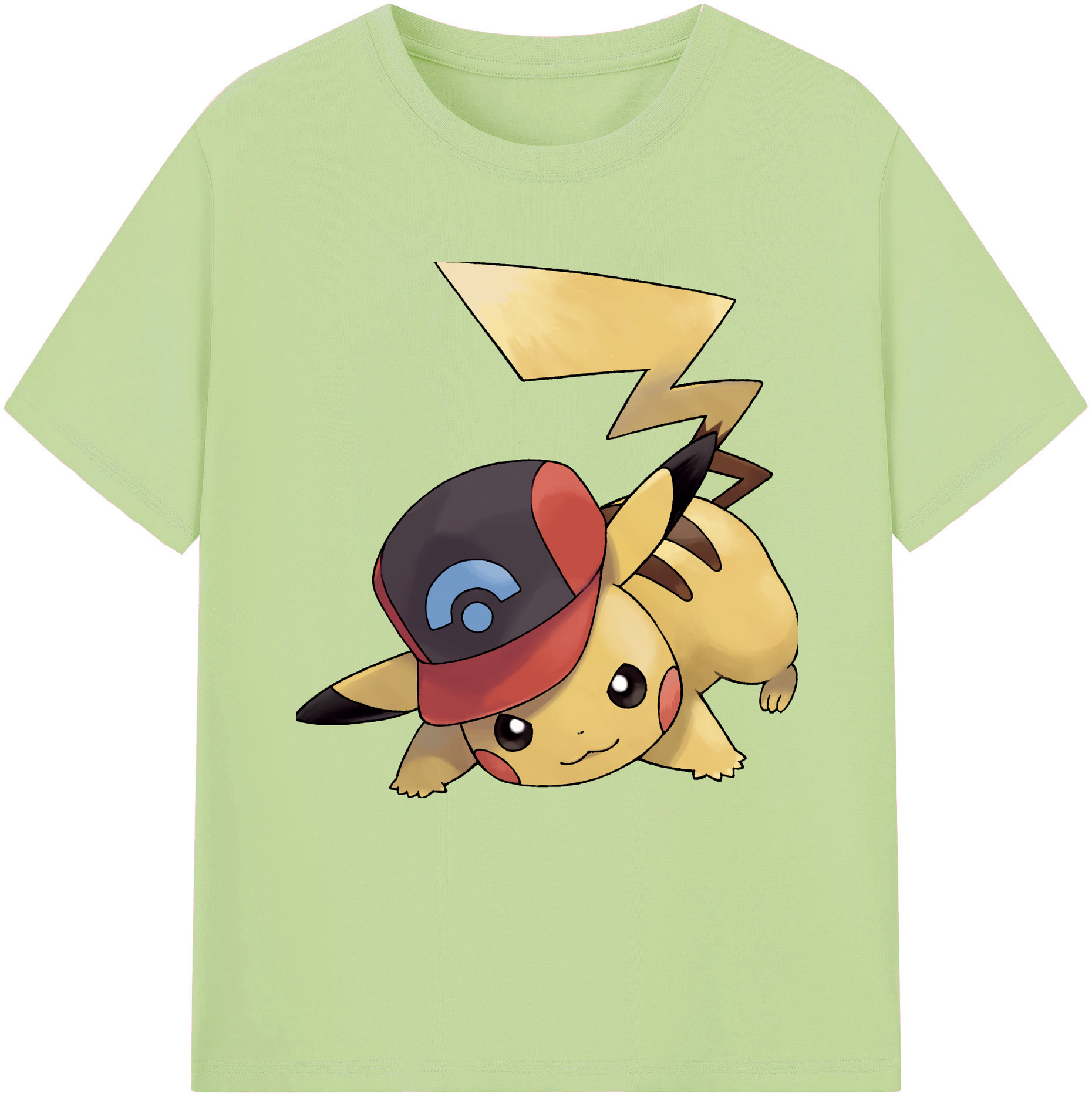 （画像用） ポケットモンスター Pokémon 綿100％半袖Tシャツ（フロントプリント）